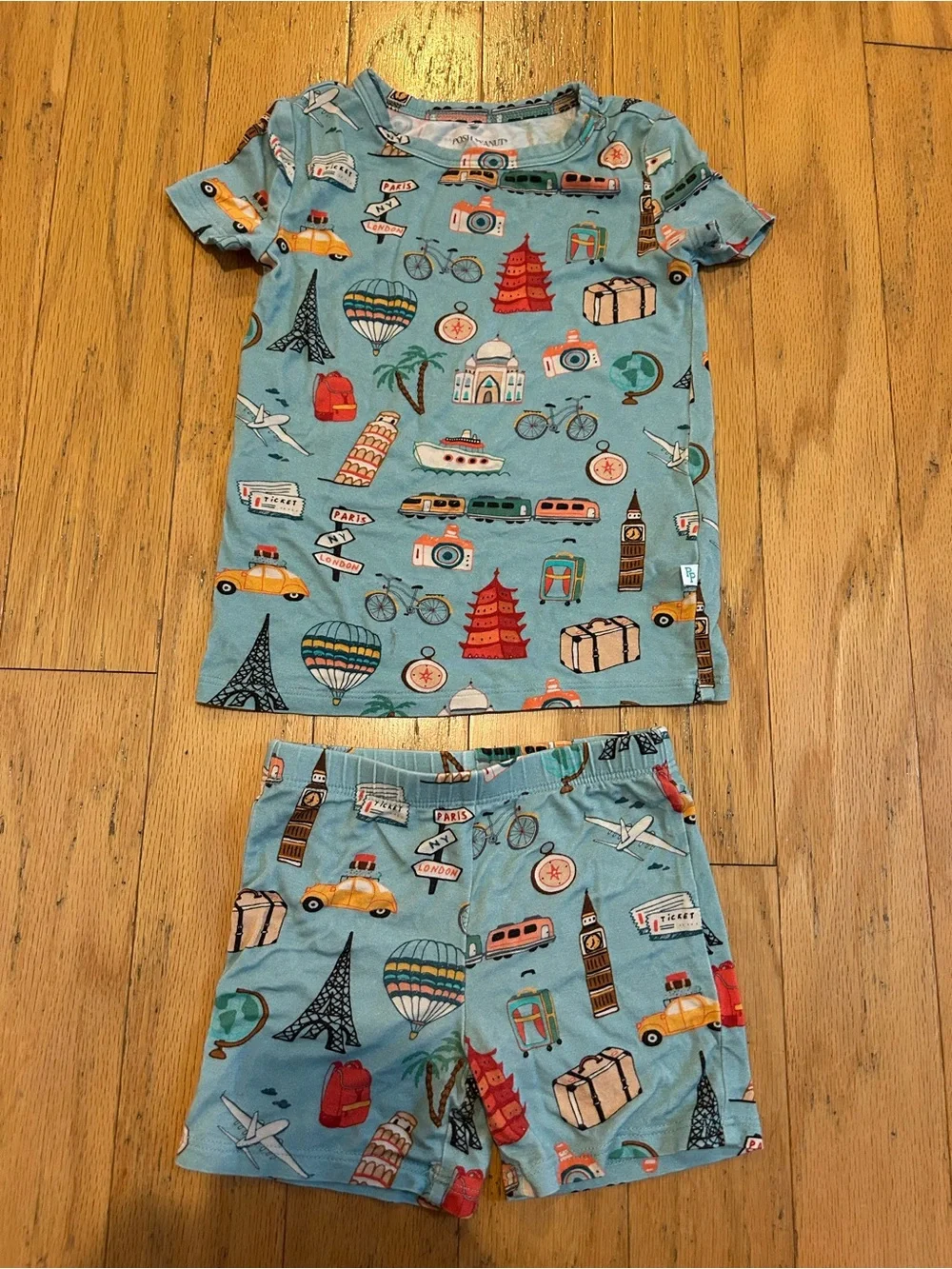 Posh peanut around the world pajamas size 2T